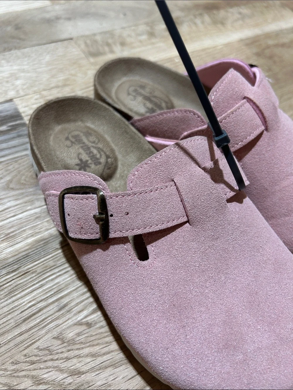 Northside Pink Suede Slip-On Moccasins